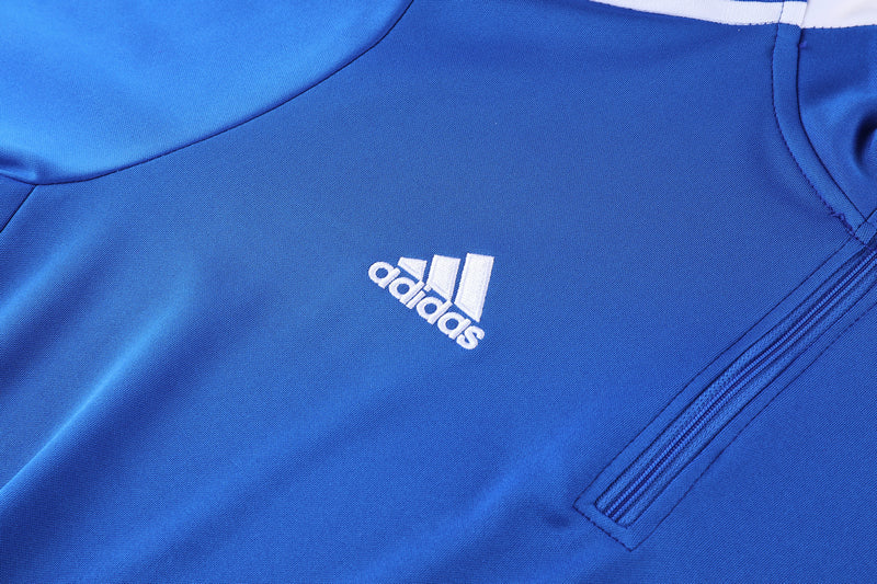 Conjunto Adidas - Jaqueta + Calça, Azul