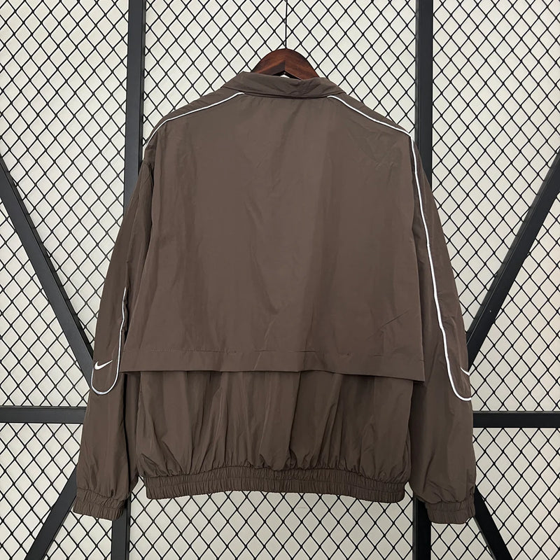 Jaqueta Corta Vento Nike - Forrada, Marrom