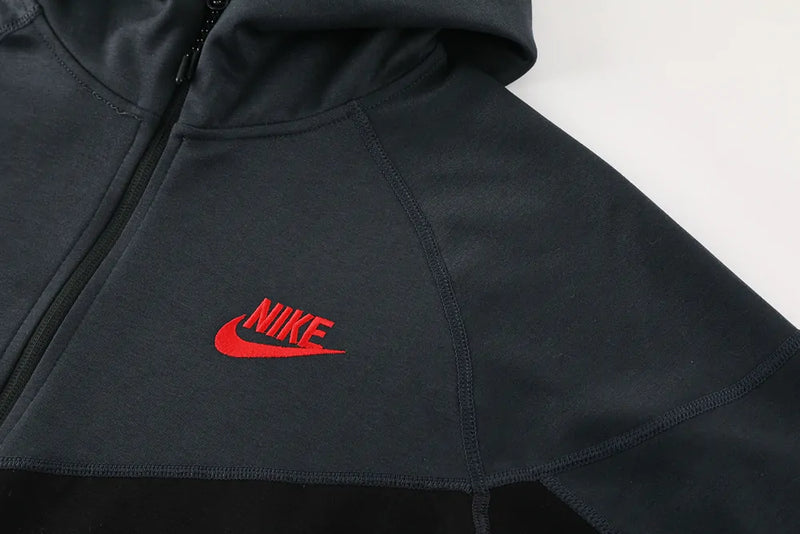 Jaqueta Nike Tech Fleece, Cinza