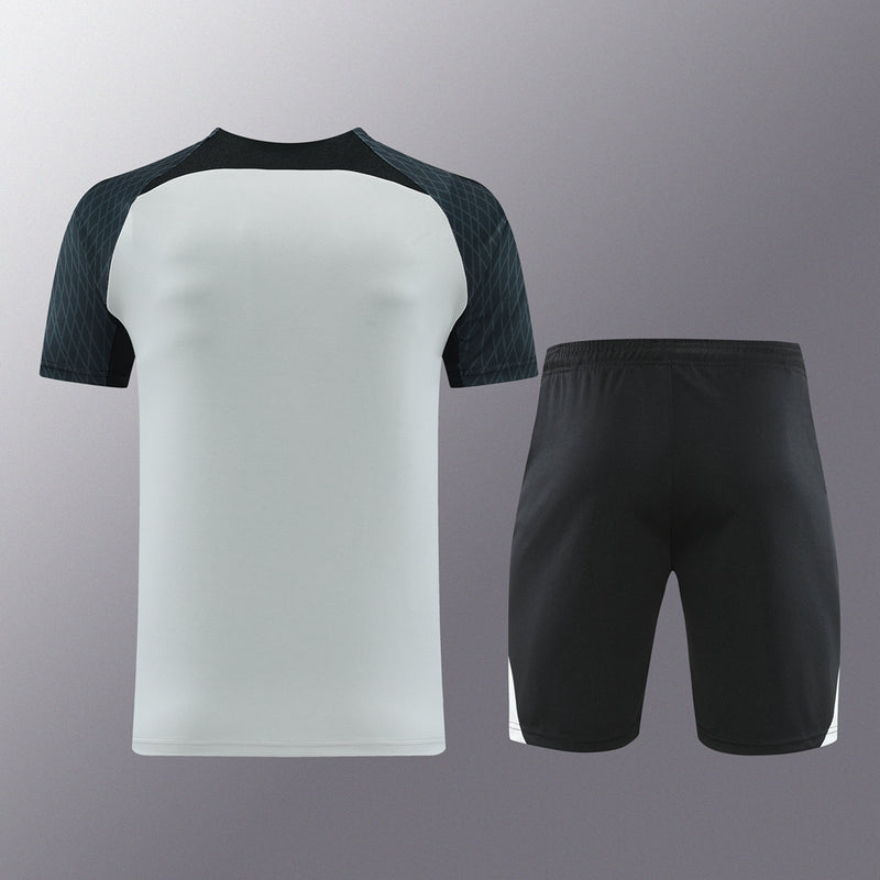 Conjunto Nike - Camisa + Short, Cinza