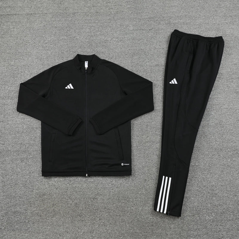 Conjunto Adidas - Jaqueta + Calça, Preto