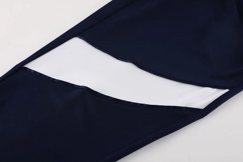 Conjunto Nike Dri-Fit de Frio - Jaqueta + Calça, Azul