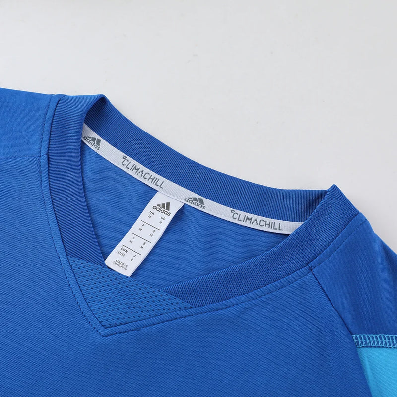 Conjunto Adidas - Camisa + Short, Azul