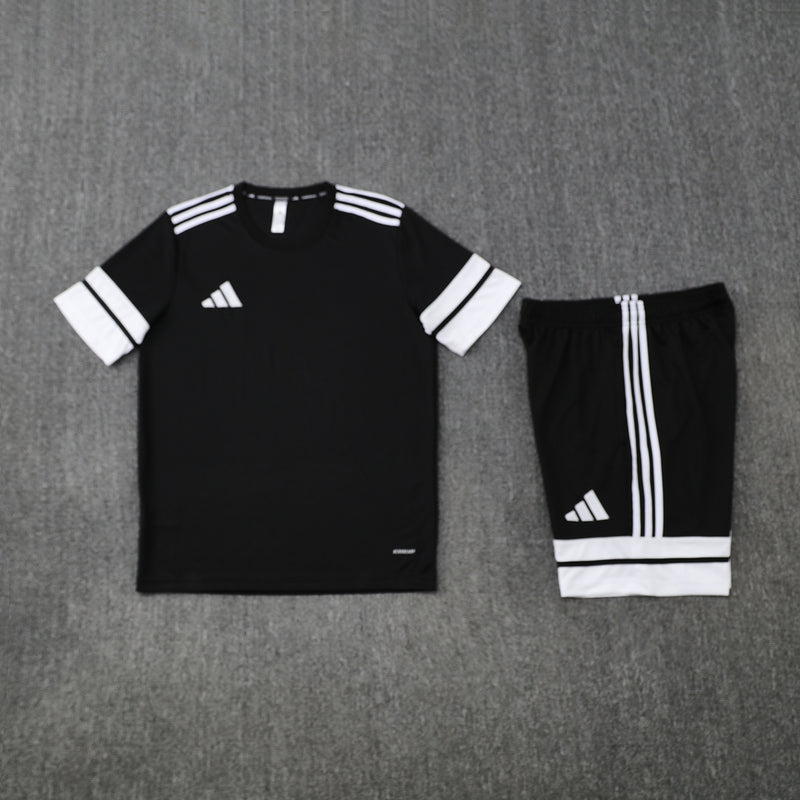 Conjunto Adidas - Camisa + Short, Preto