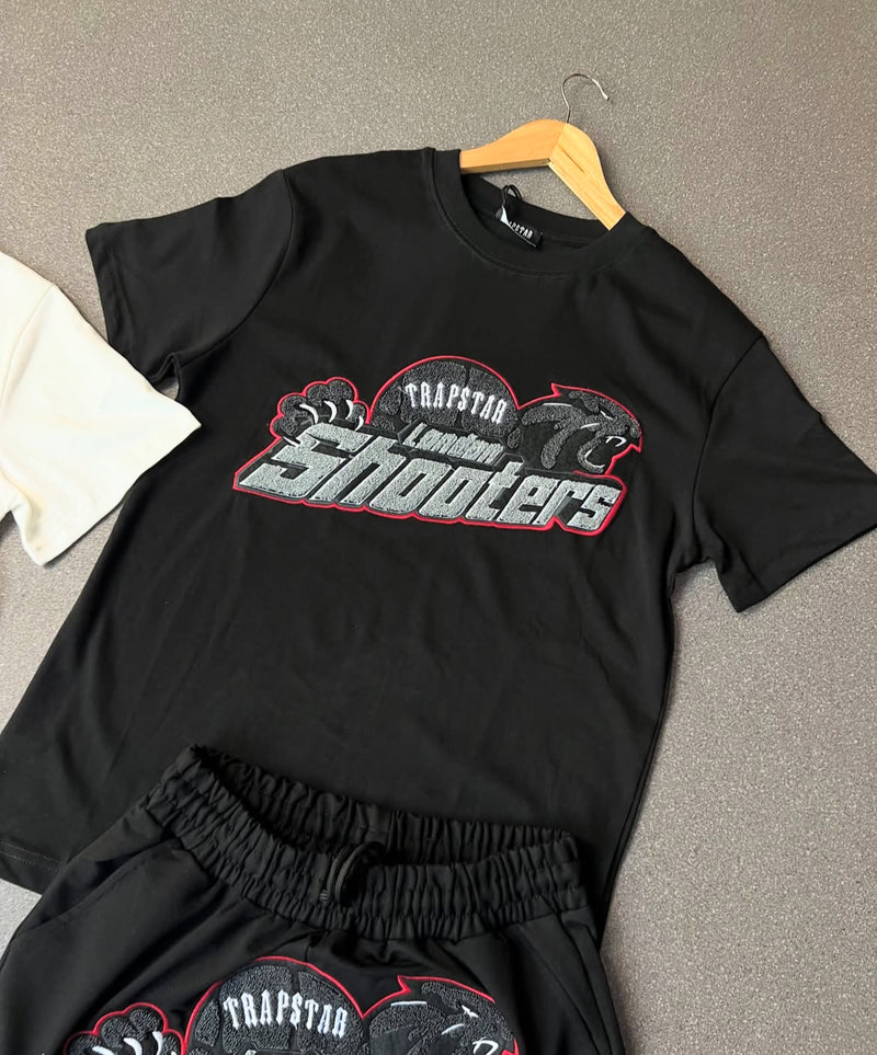 Conjunto Trapstar London Shooters, Preto (Edição Especial)