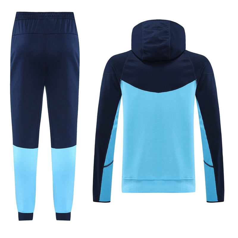 Conjunto Nike Tech Fleece, Azul