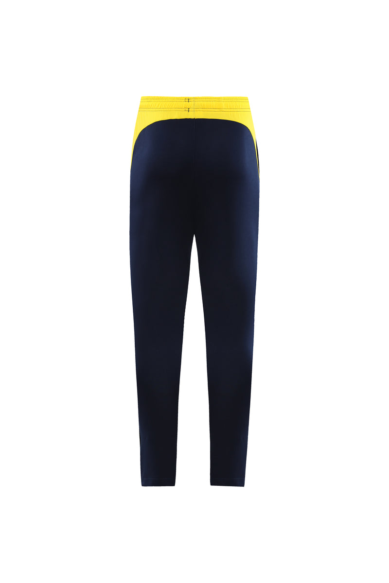 Calça Nike, Azul com Amarelo