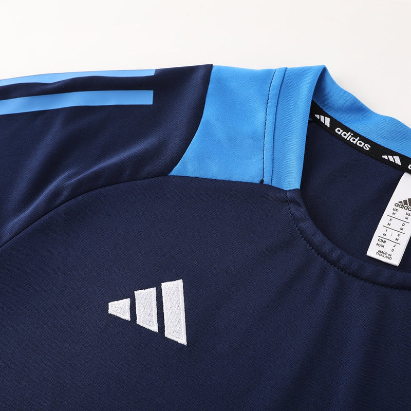 Conjunto Adidas - Camisa + Short, Azul