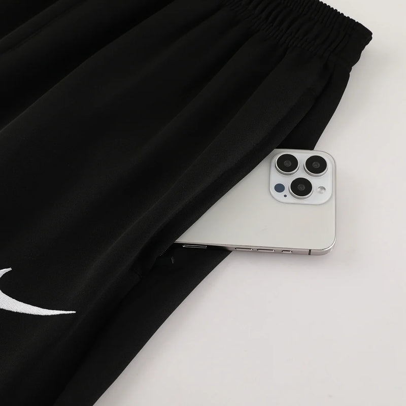 Conjunto de Treino Nike Dri-Fit - Jaqueta + Calça, Preto