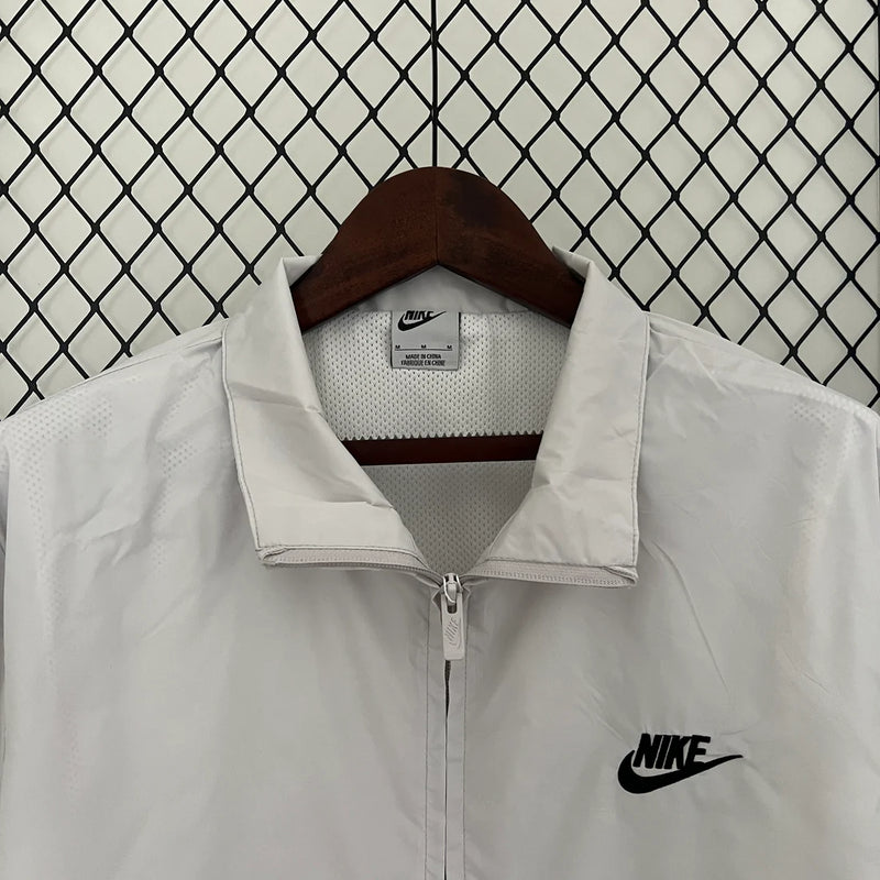 Jaqueta Corta Vento Nike - Forrada, Branco