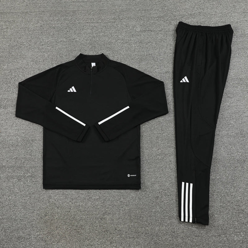 Conjunto Adidas - Jaqueta + Calça, Preto