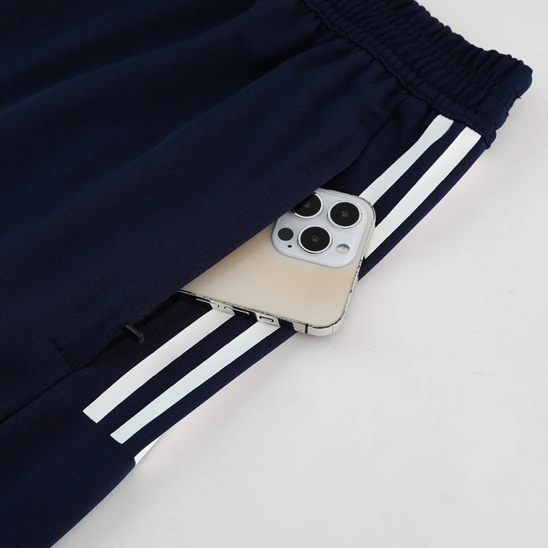 Conjunto Adidas - Camisa + Short, Azul Escuro