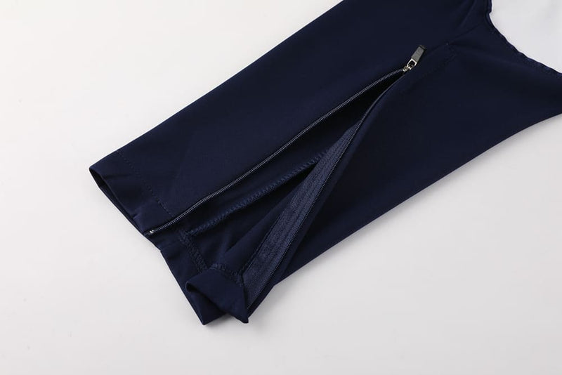 Conjunto Nike Dri-Fit de Frio - Jaqueta + Calça, Azul
