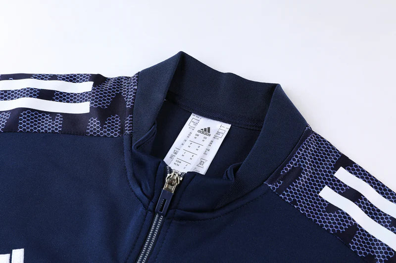 Conjunto Adidas - Jaqueta + Calça, Azul