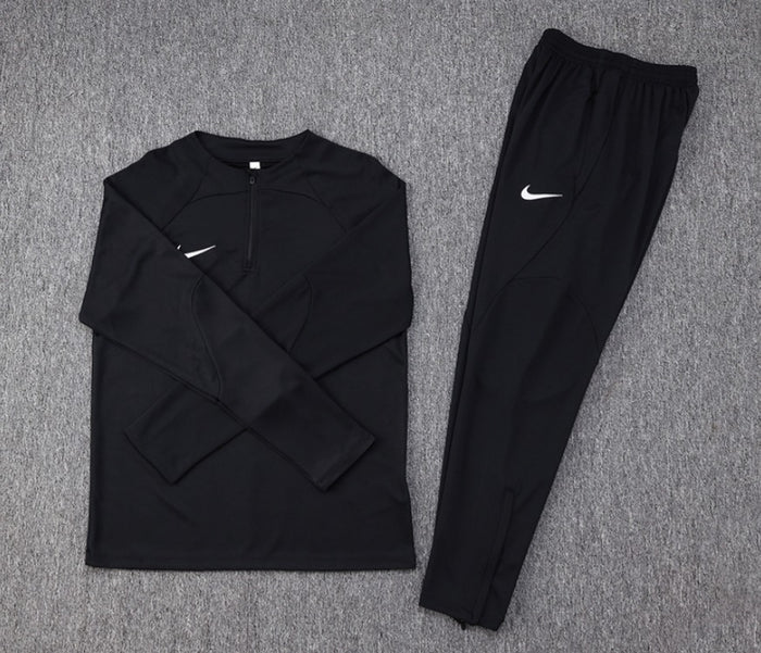 Conjunto Nike Dri-Fit de Frio - Jaqueta + Calça, Preto
