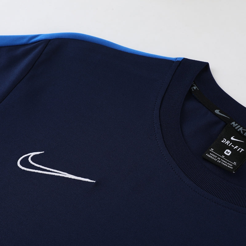 Conjunto Nike Dri-Fit - Camisa + Calça, Azul Escuro