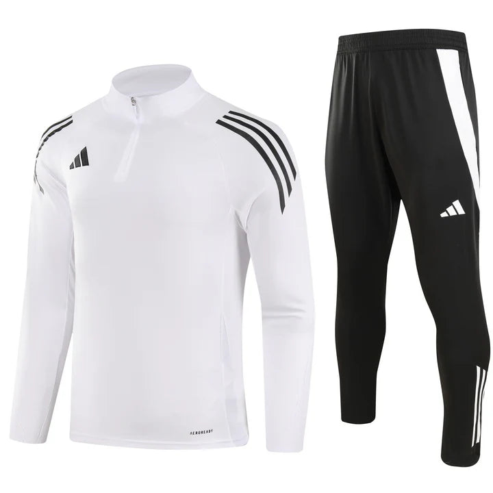 Conjunto Adidas 2025 - Jaqueta + Calça, Branco