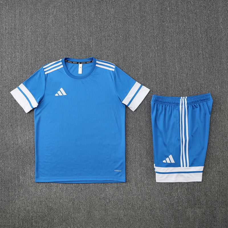 Conjunto Adidas - Camisa + Short, Azul