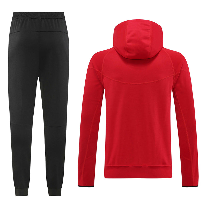 Conjunto Nike Tech Fleece, Vermelho