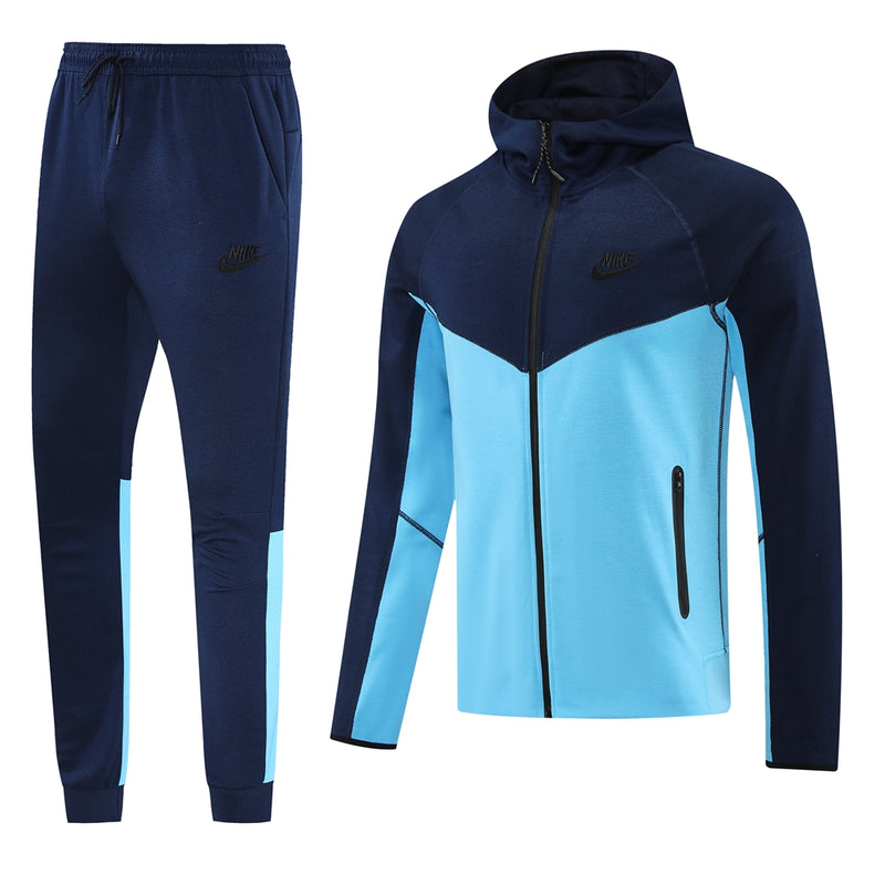 Conjunto Nike Tech Fleece, Azul
