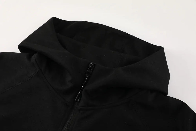 Jaqueta Nike Tech Fleece, Preto com Cinza