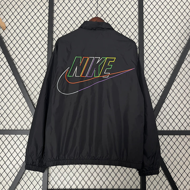 Jaqueta Corta Vento Nike - Forrada, Preto