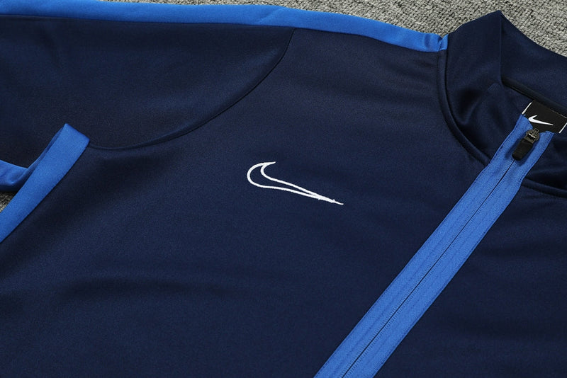 Conjunto de Treino Nike Dri-Fit - Jaqueta + Calça, Azul