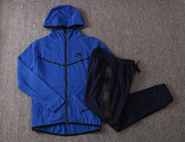 Conjunto Nike Tech Fleece, Azul