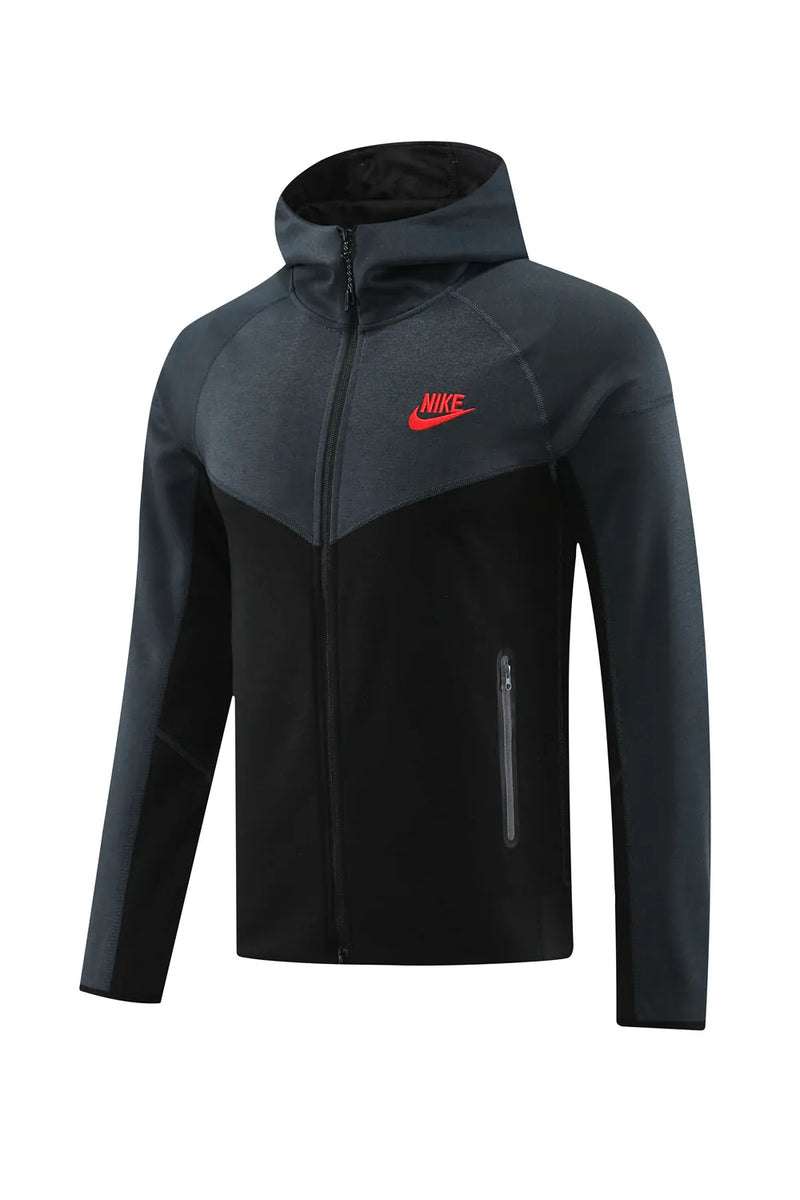 Jaqueta Nike Tech Fleece, Cinza
