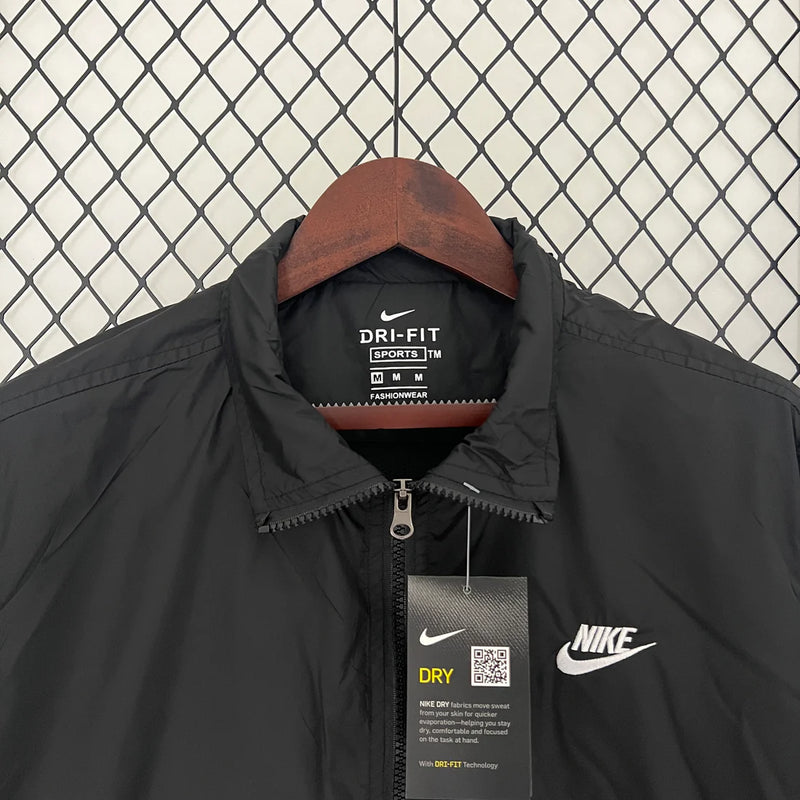 Jaqueta Corta Vento Nike - Forrada, Preto