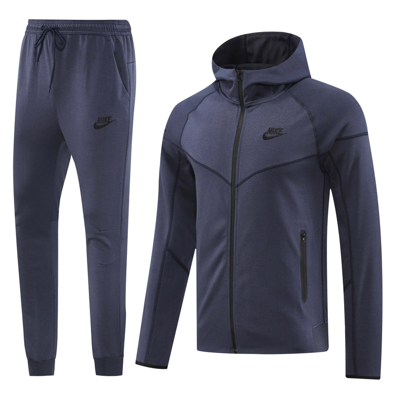 Conjunto Nike Tech Fleece, Cinza