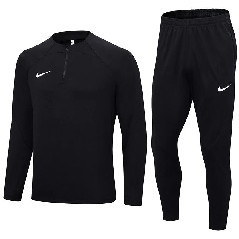 Conjunto Nike Dri-Fit de Frio - Jaqueta + Calça, Preto
