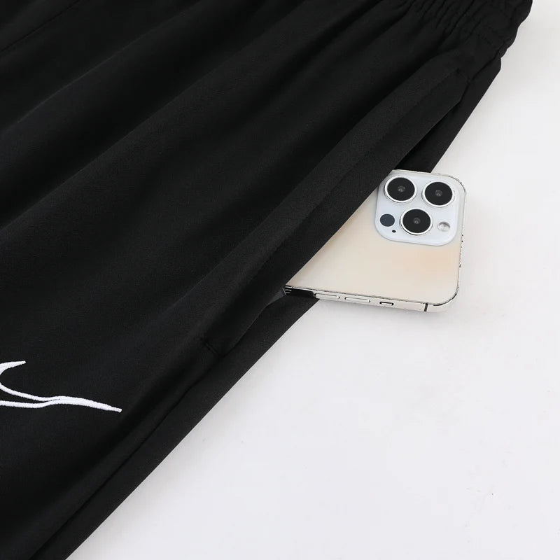 Conjunto Nike - Camisa + Short, Cinza com Preto