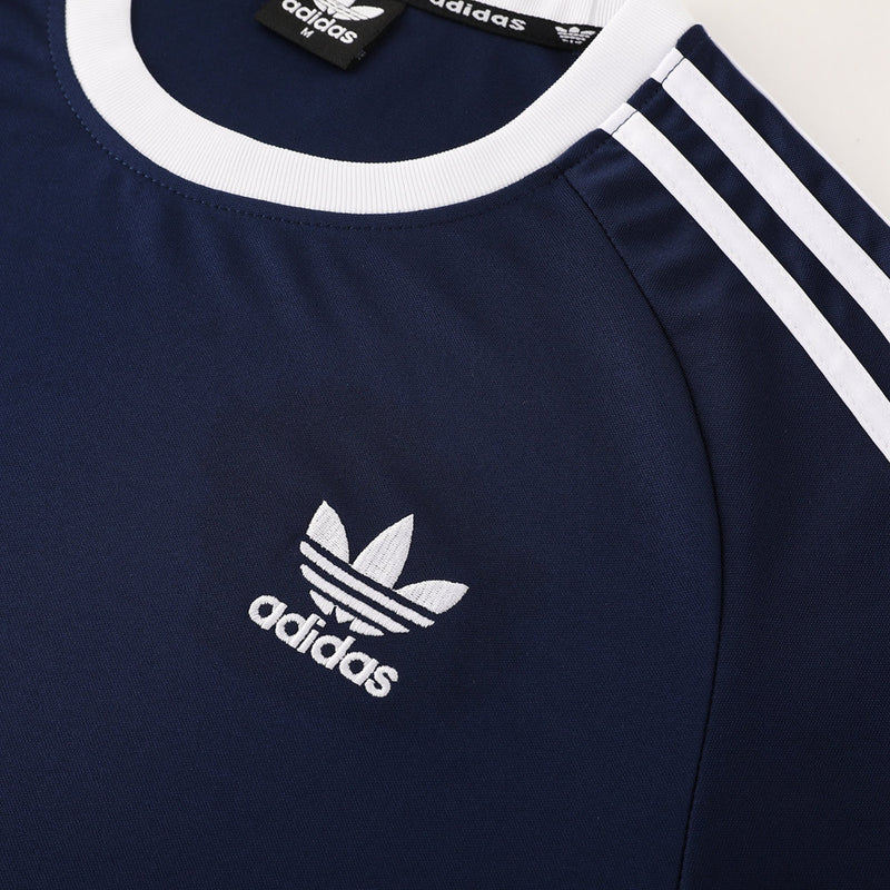 Conjunto Adidas - Camisa + Short, Azul Escuro