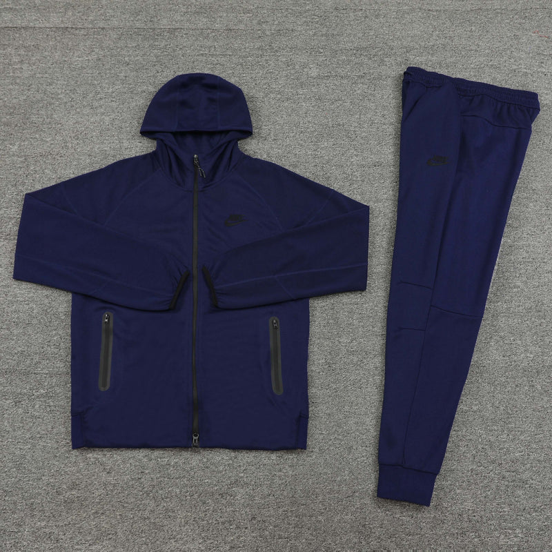 Conjunto Nike Tech Fleece, Azul