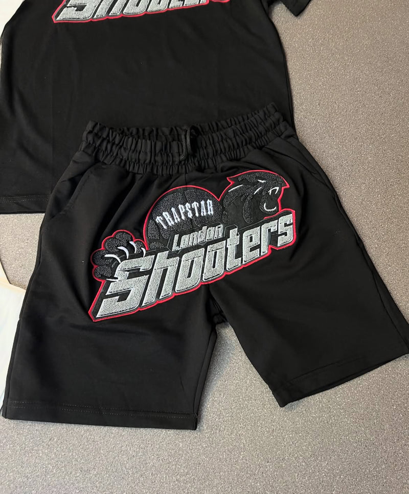 Conjunto Trapstar London Shooters, Preto (Edição Especial)