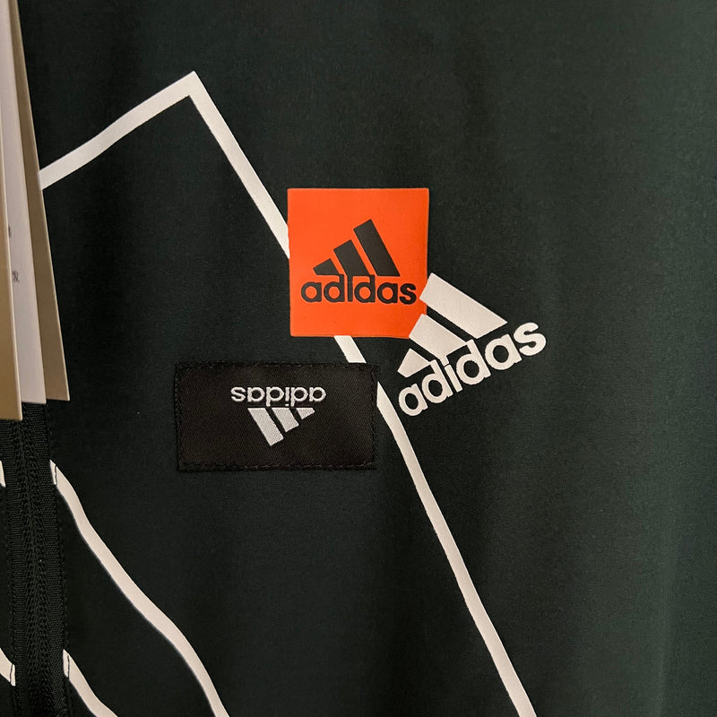 Jaqueta Corta Vento Adidas - Forrada, Verde