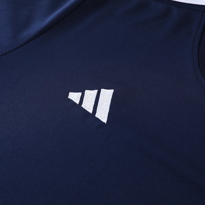 Conjunto Adidas - Camisa + Short, Azul Escuro