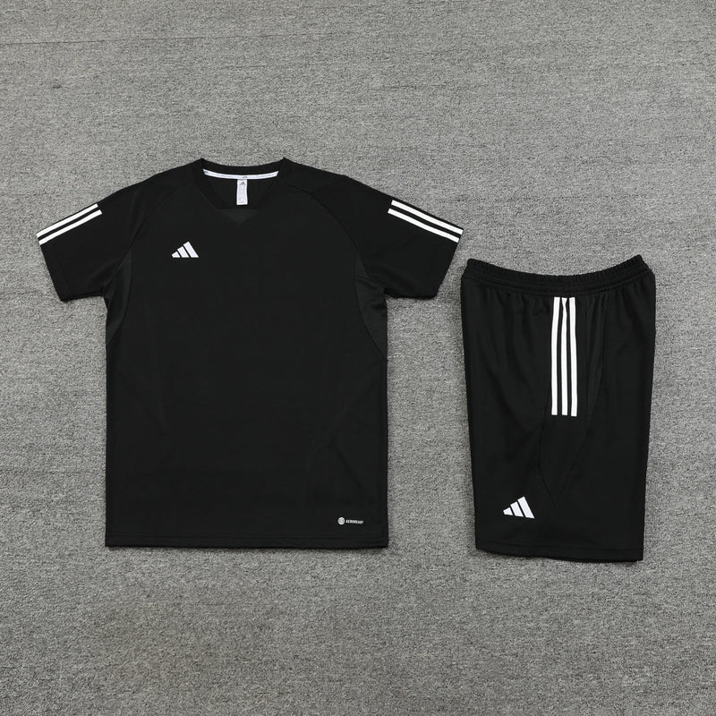 Conjunto Adidas - Camisa + Short, Preto