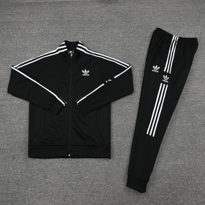 Conjunto Adidas - Jaqueta + Calça, Preto