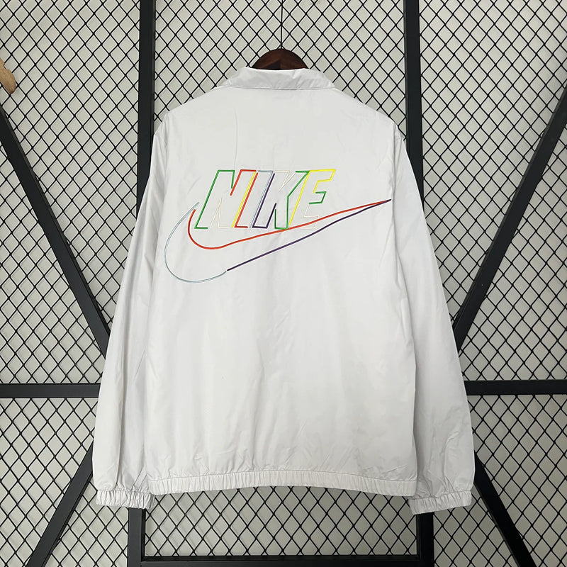 Jaqueta Corta Vento Nike - Forrada, Branco
