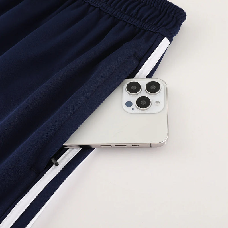 Conjunto Adidas - Camisa + Short, Azul Escuro