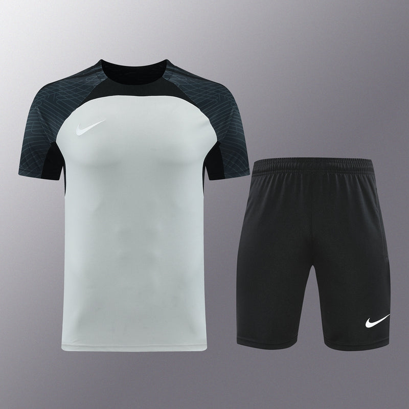 Conjunto Nike - Camisa + Short, Cinza