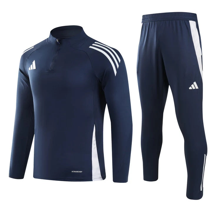 Conjunto Adidas 2025 - Jaqueta + Calça, Azul