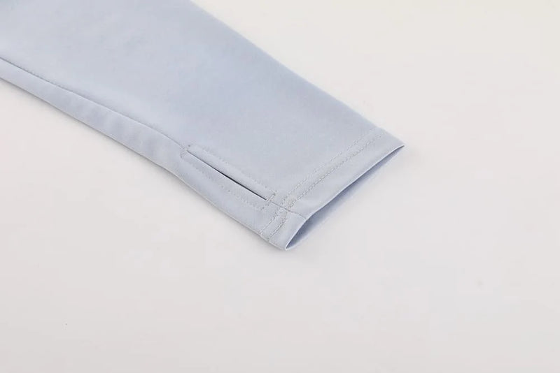 Conjunto Nike Dri-Fit de Frio - Jaqueta + Calça, Azul Claro