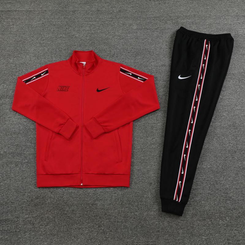Conjunto Nike Emporium - Jaqueta + Calça, Vermelho