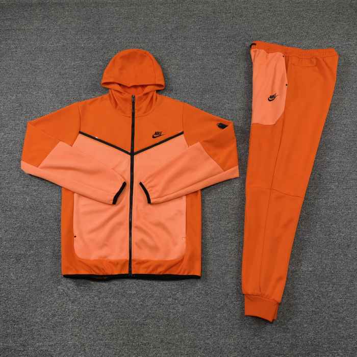 Conjunto Nike Tech Fleece, Laranja