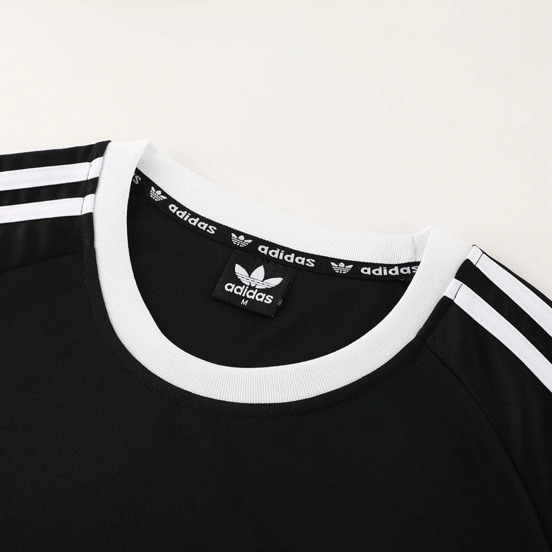 Conjunto Adidas - Camisa + Short, Preto