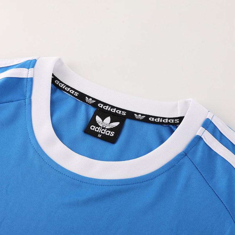 Conjunto Adidas - Camisa + Short, Azul