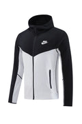 Jaqueta Nike Tech Fleece, Preto com Cinza